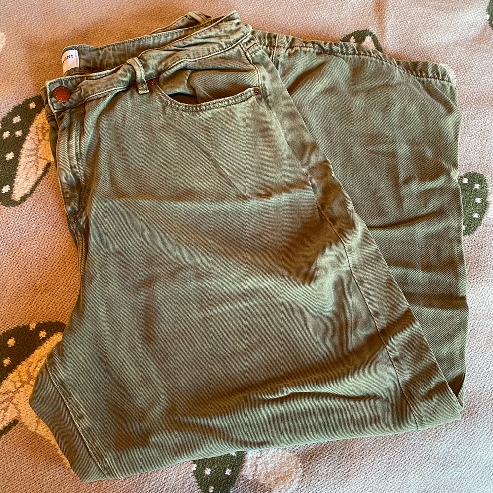 Olive Green Lane Bryant Pants